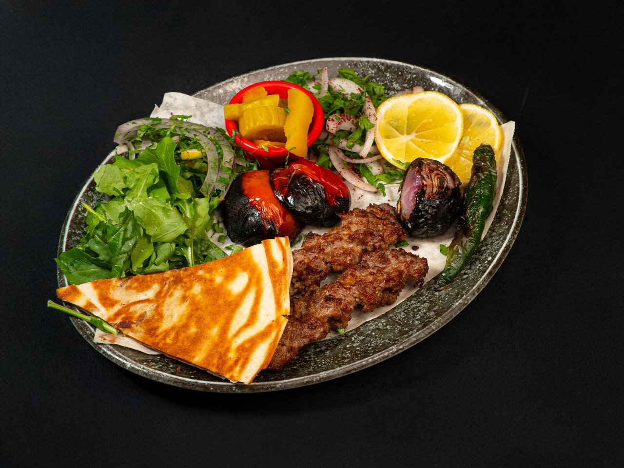 نصف كباب لحم